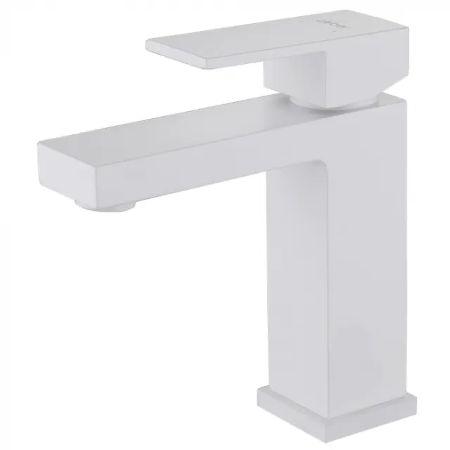 Смеситель для раковины Abber Daheim AF8210W белый матовый