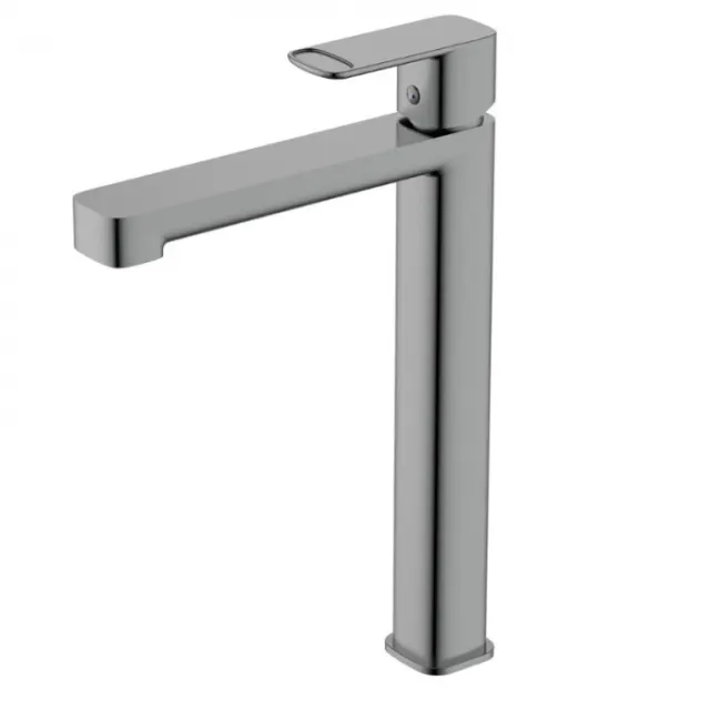 Смеситель для раковины AQUAME Parma AQM6614GM оружейный металл