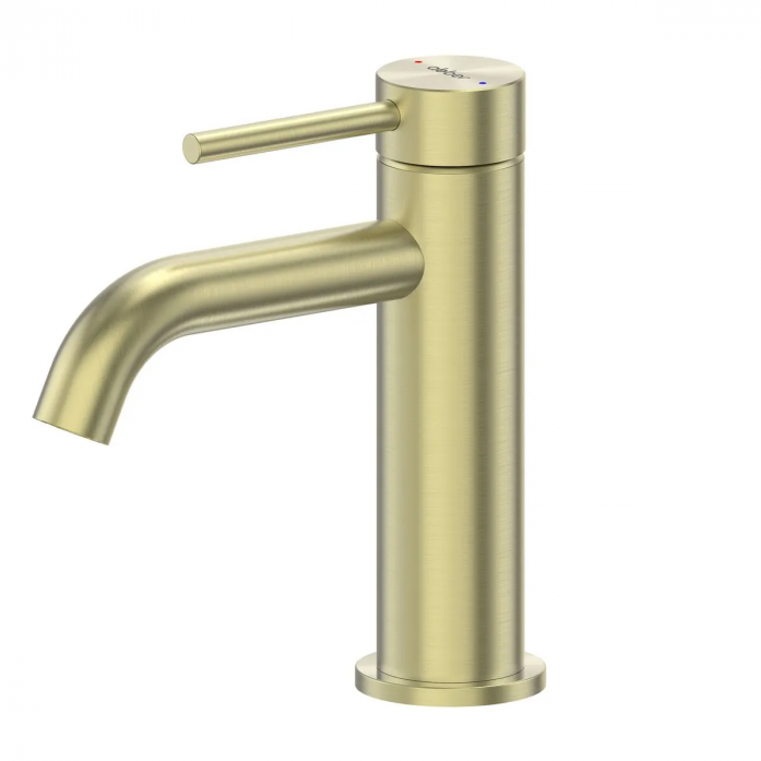 Смеситель для раковины Abber Wasser Kreis 316 AF8110BG золото брашированное