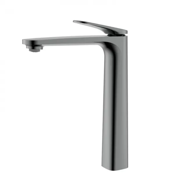Смеситель для раковины AQUAME Imola AQM6714GM серый матовый