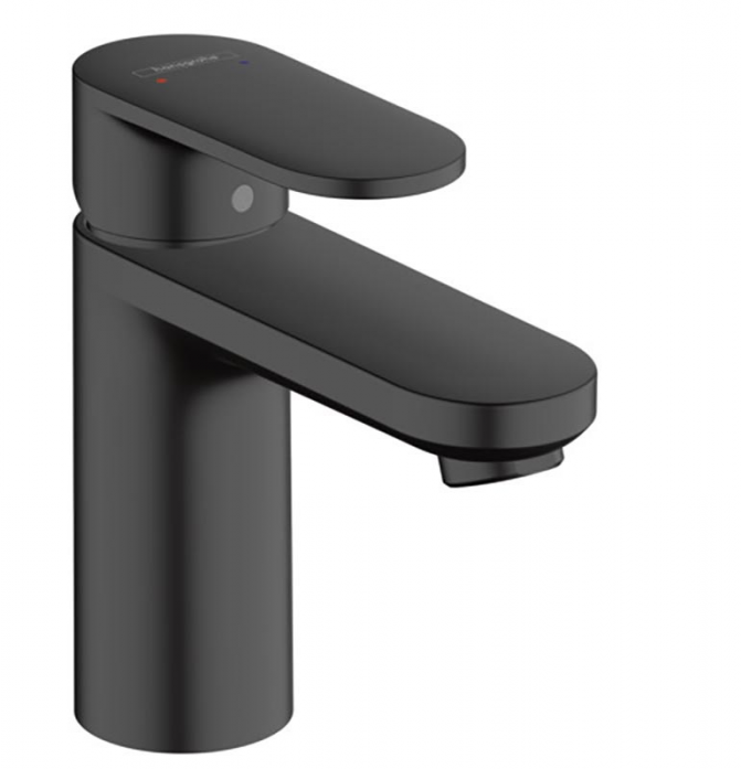 Смеситель для раковины Hansgrohe Vernis Blend 71551670 матовый черный