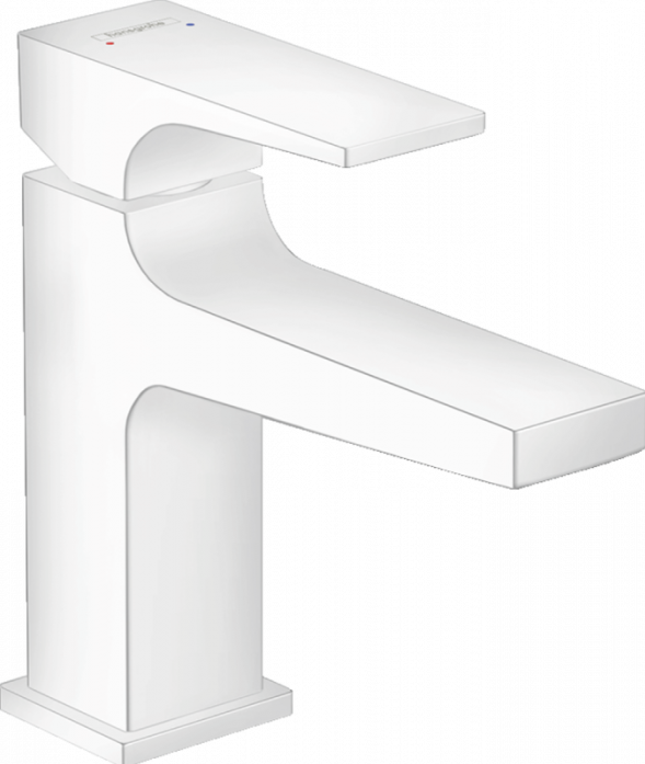 Смеситель для раковины Hansgrohe Metropol 32500700 матовый белый