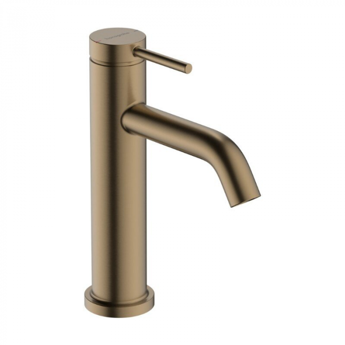 Смеситель для раковины Hansgrohe Tecturis S 73310140 шлифованная бронза
