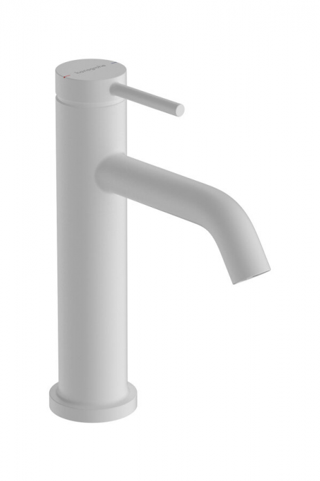 Смеситель для раковины Hansgrohe Tecturis S 73311700 матовый белый