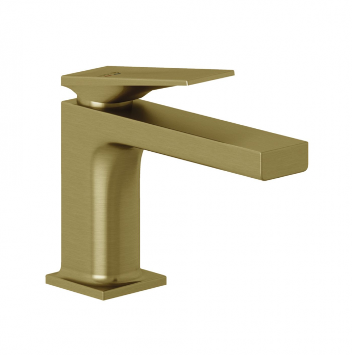 Смеситель для раковины Kludi Decus 54290N075 брашированное золото