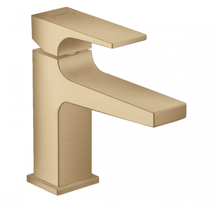 Смеситель для раковины Hansgrohe Metropol 32500140 шлифованная бронза