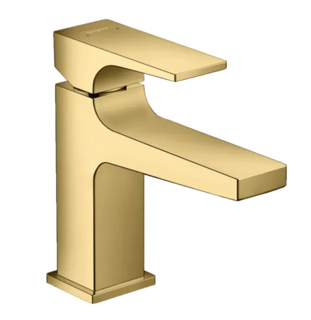 Смеситель для раковины Hansgrohe Metropol 32500990 полированное золото