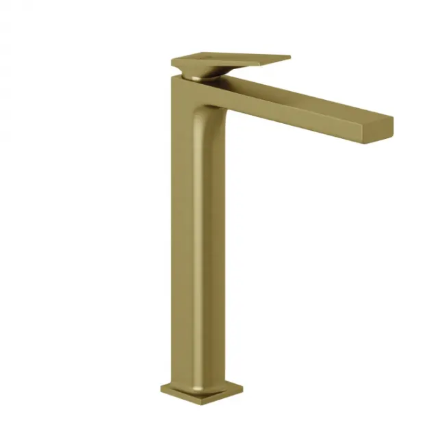 Смеситель для раковины Kludi DECUS 54298N075 брашированное золото