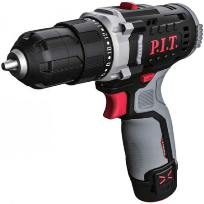 Дрель аккумуляторная P.I.T. PBM12K-10A/1 X-DRIVER