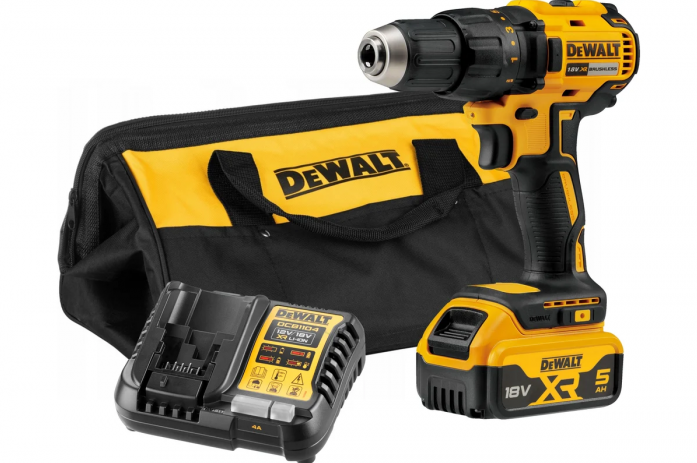 Аккумуляторная дрель-шуруповерт DeWalt DCD777P1