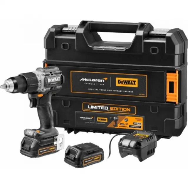 Аккумуляторная дрель-шуруповерт DeWalt McLaren Limited Edition DCD85ME2GT