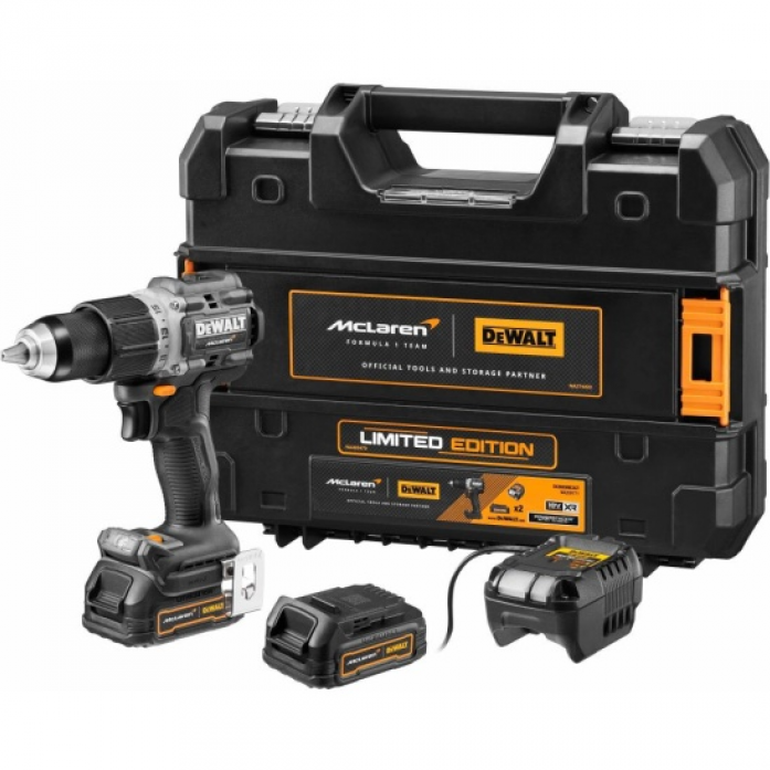 Аккумуляторная дрель-шуруповерт DeWalt McLaren Limited Edition DCD85ME2GT