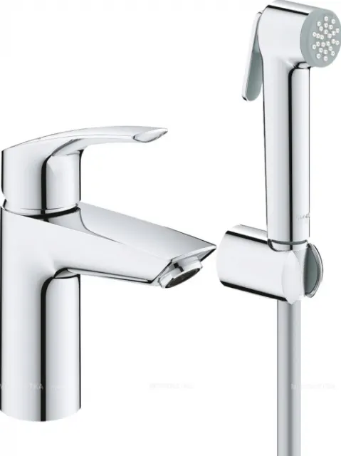 Смеситель для раковины GROHE Eurosmart 23124003 хром