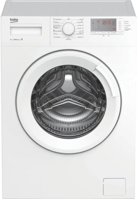 Стиральная машина Beko WHE5512BBW RUKZ BX B7SE4001000