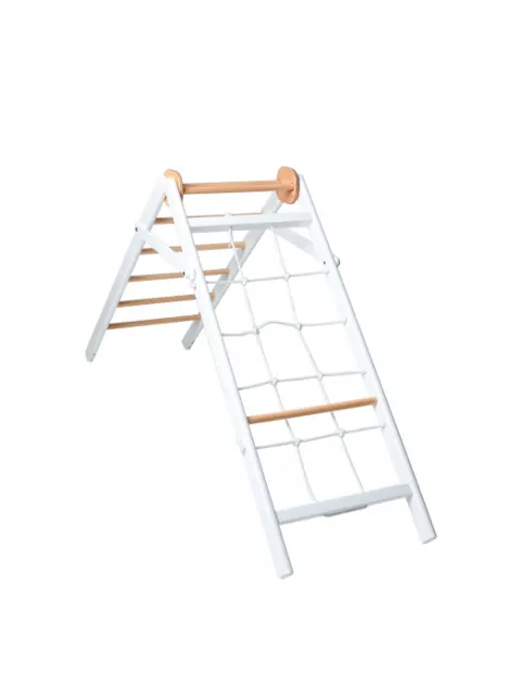 Спортивный комплекс Perfetto sport Piccolo angolo in legno bianco-naturale PS-109 Мини