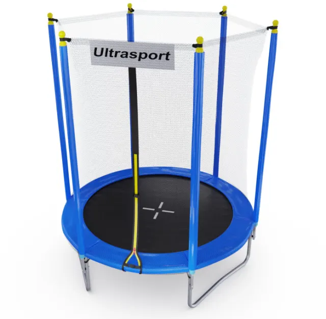 Батут с внешней защитной сеткой DFC Trampoline STOCK 6 ft ULTRASPORT 330700001076