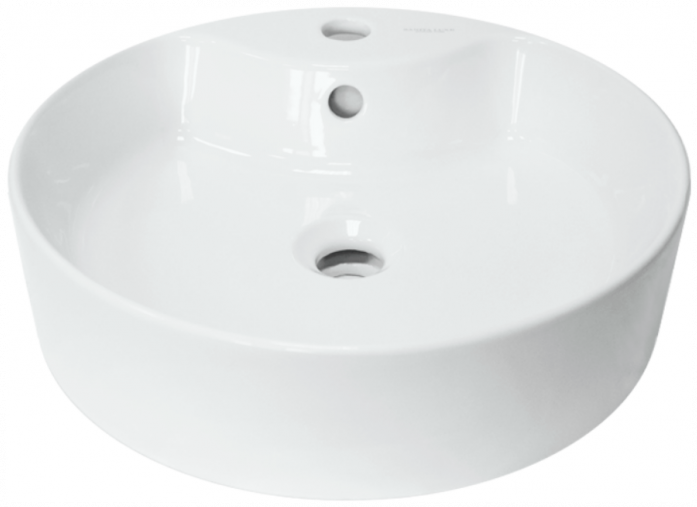 Раковина SANITA LUXE BEST SHELF WB.CT/Best/43-C.Shelf/WHT.G/S1 белый