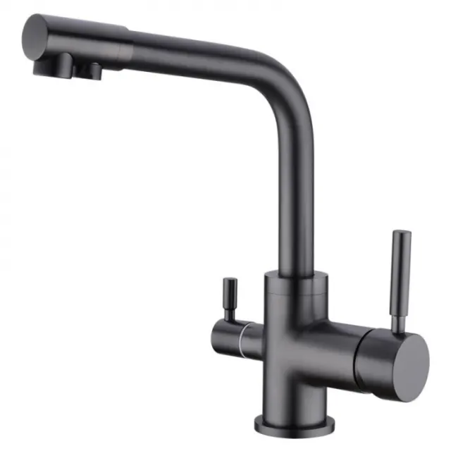 Смеситель для кухни Emar ЕСB - 3003N PVD dark