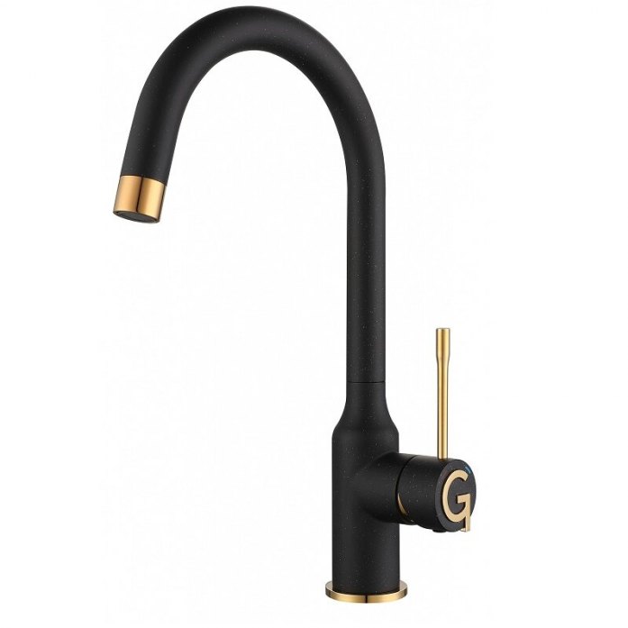 Смеситель Rivelato Garda 1923502 nero oro