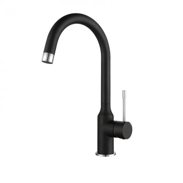 Смеситель Rivelato Garda 1923502 antracite cromo