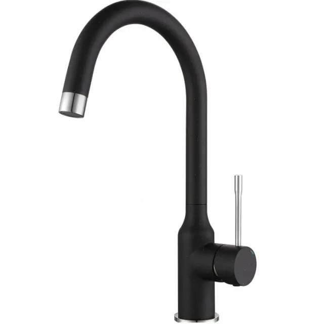 Смеситель Rivelato Garda 1923502 nero cromo