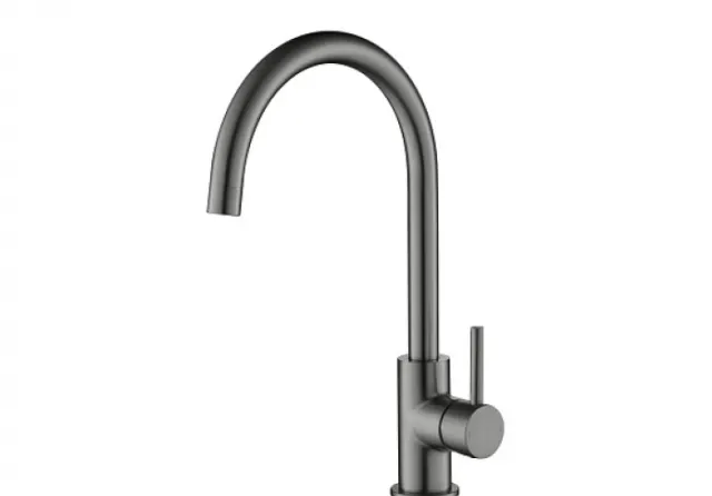 Смеситель для кухни AQUATEK Европа AQ1382BGM оружейная сталь