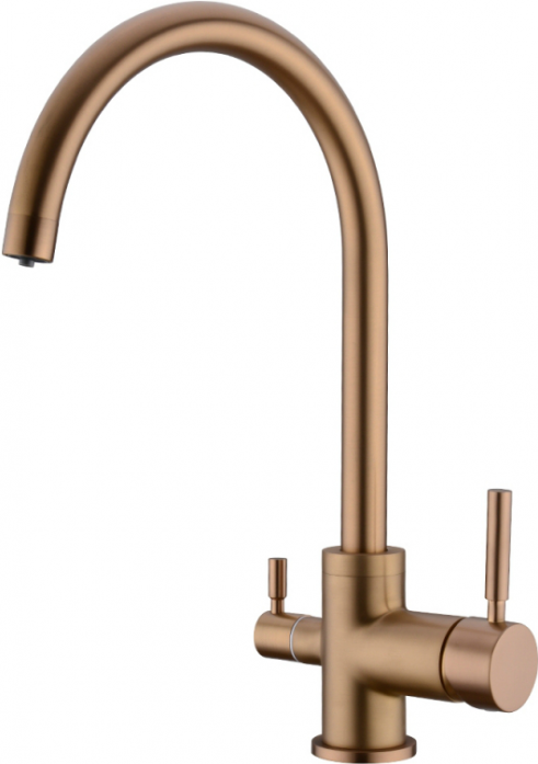 Смеситель для кухни Emar ЕСB - 3007 PVD Coppery