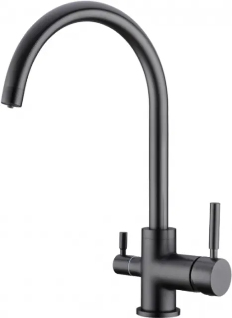 Смеситель для кухни Emar 3007 PVD dark