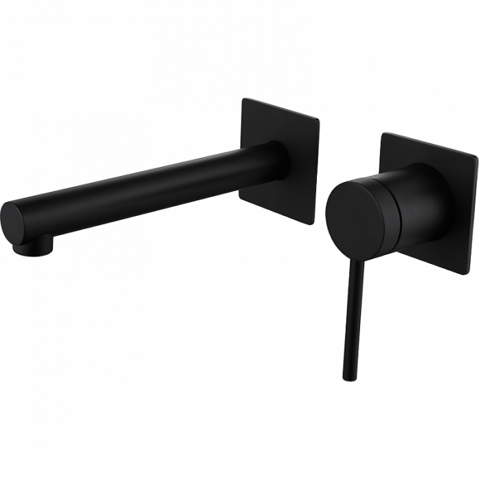 Смеситель для раковины Abber Emotion AF8812B черный матовый