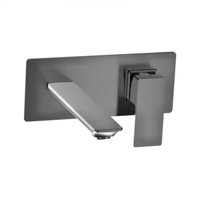 Смеситель для раковины AQUAME Savona AQM6815GM графит матовый