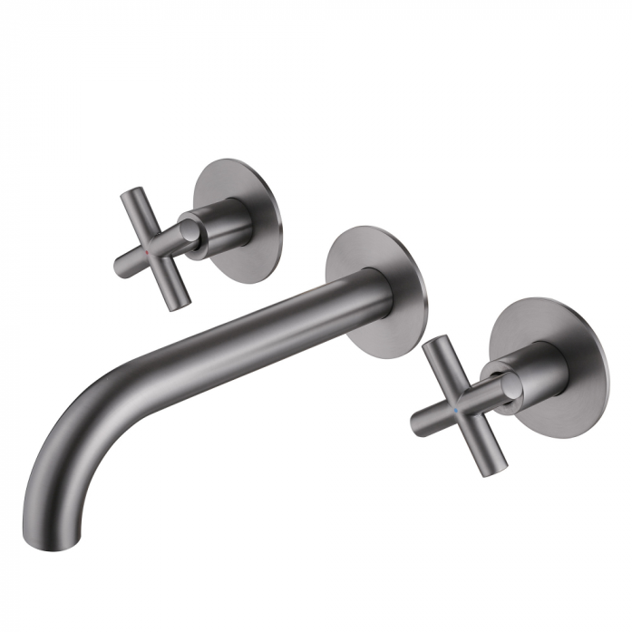 Смеситель для раковины Abber Wasser Kreis AF81121NG никель