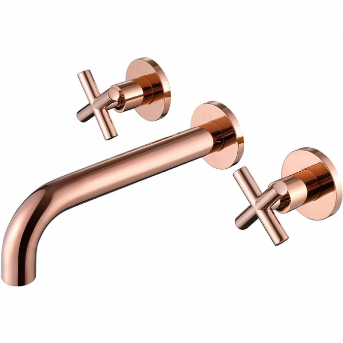 Смеситель для раковины Abber Wasser Kreis AF81121RG розовое золото