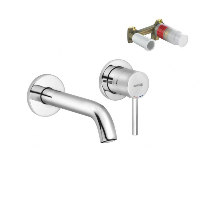 Смеситель для раковины Kludi Bozz 382440576S хром