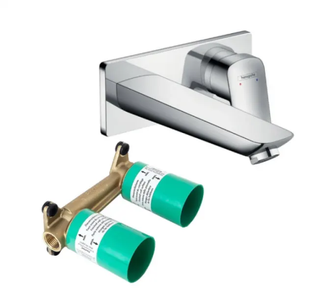Смеситель для раковины Hansgrohe Logis 71220000S (71220000+13622180) хром