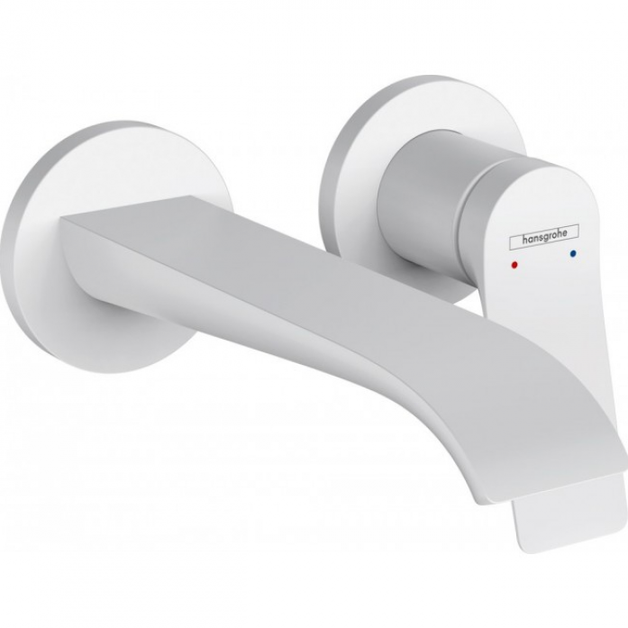Смеситель для раковины (внешняя монтажная часть) Hansgrohe Vivenis 75050700 матовый белый