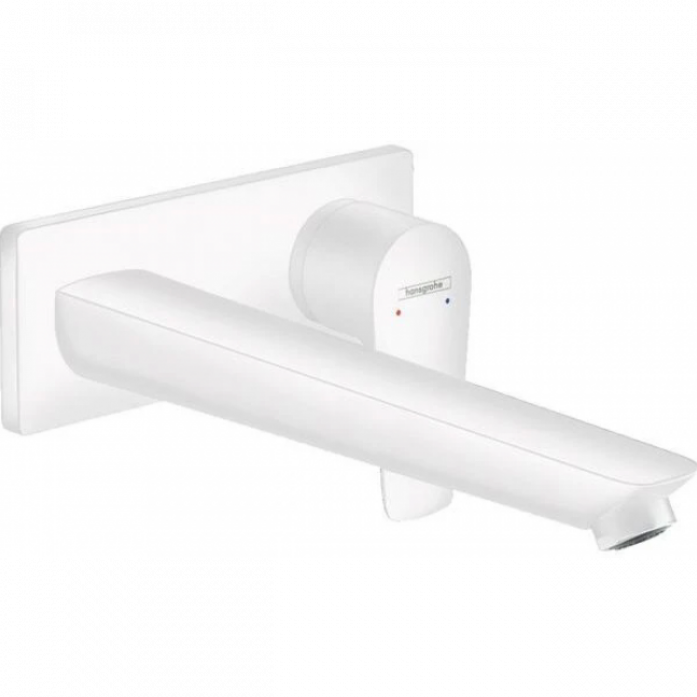 Смеситель для раковины Hansgrohe Talis E 71734700 матовый белый (внешняя монтажная часть)