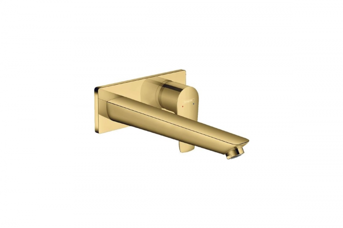 Смеситель для раковины Hansgrohe Talis E 71734990S (71734990+13622180) золото
