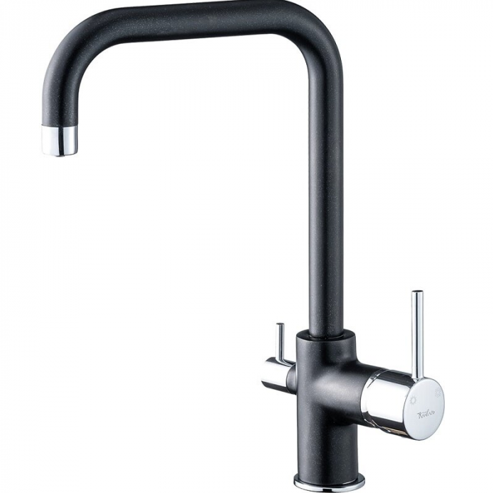 Смеситель Rivelato Tovel 9025208 antracite cromo