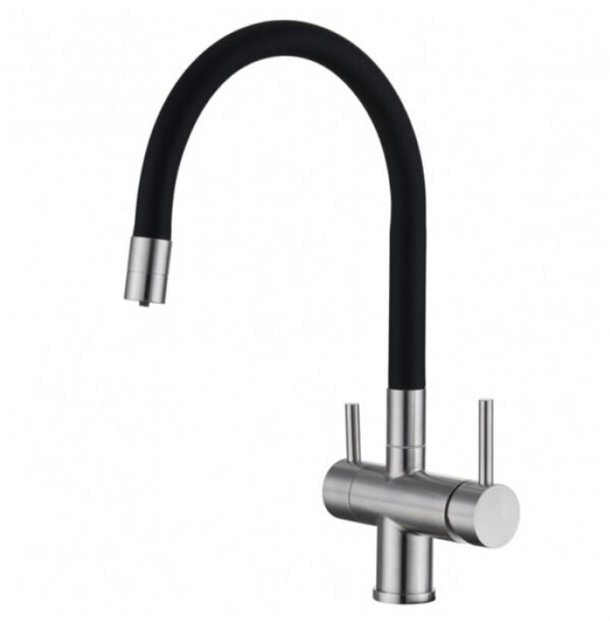 Смеситель для кухни Emar ЕС - 3015 satin