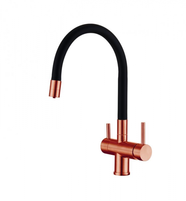 Смеситель для кухни Emar ЕС - 3015 PVD Coppery