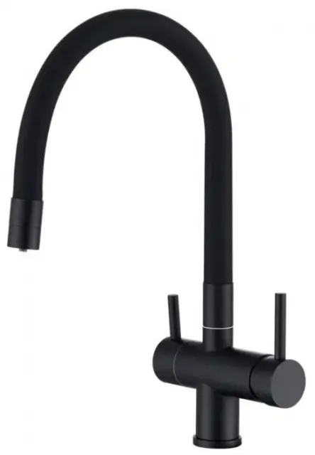 Смеситель для кухни Emar ЕС - 3015 black