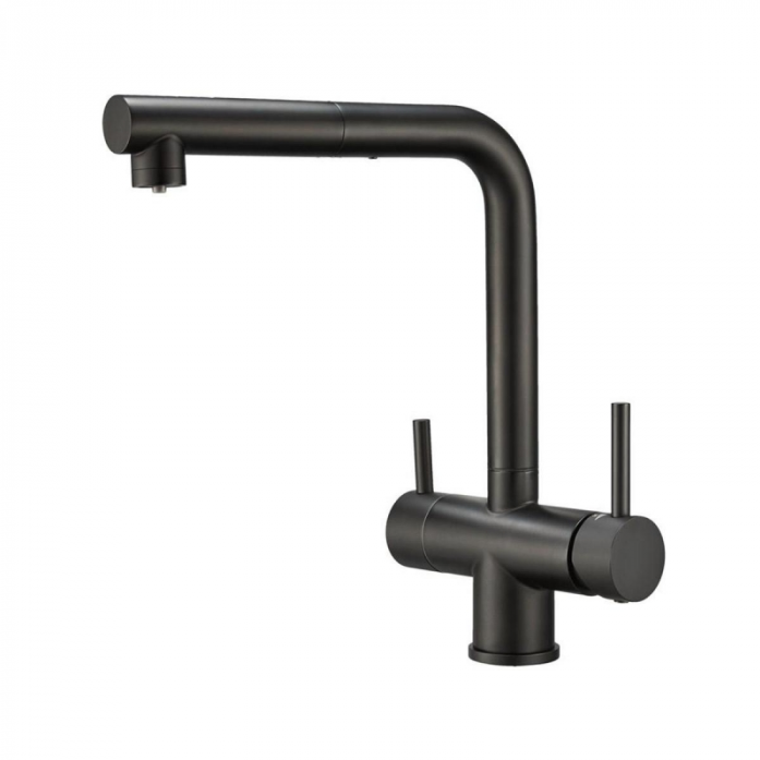 Смеситель для кухни Emar ЕСВ 7017 Black