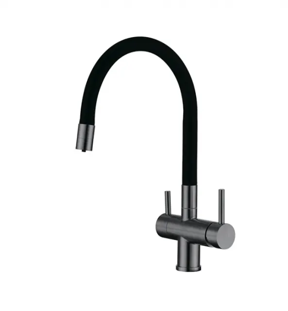 Смеситель для кухни Emar ЕС - 3015 PVD Dark