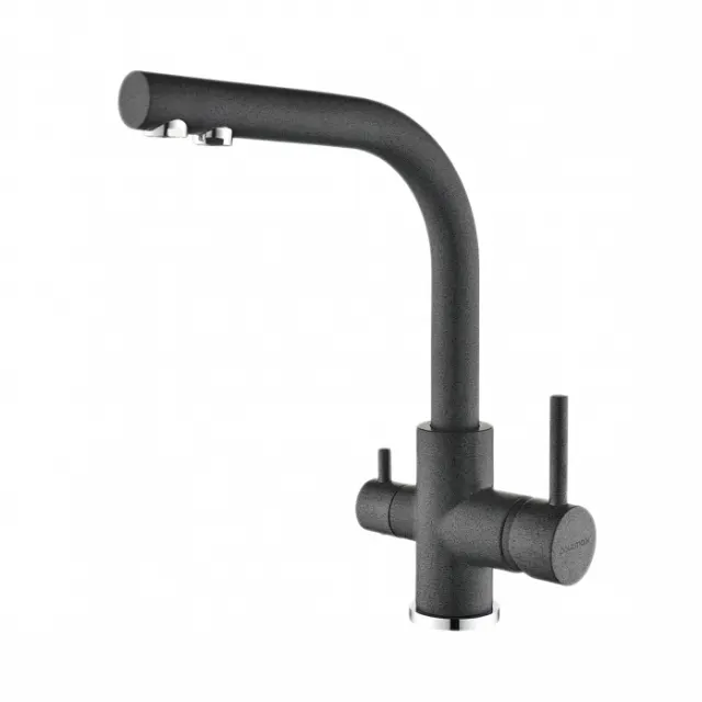 Смеситель для кухни Paulmark ESSEN, графит, Es213011-DG,