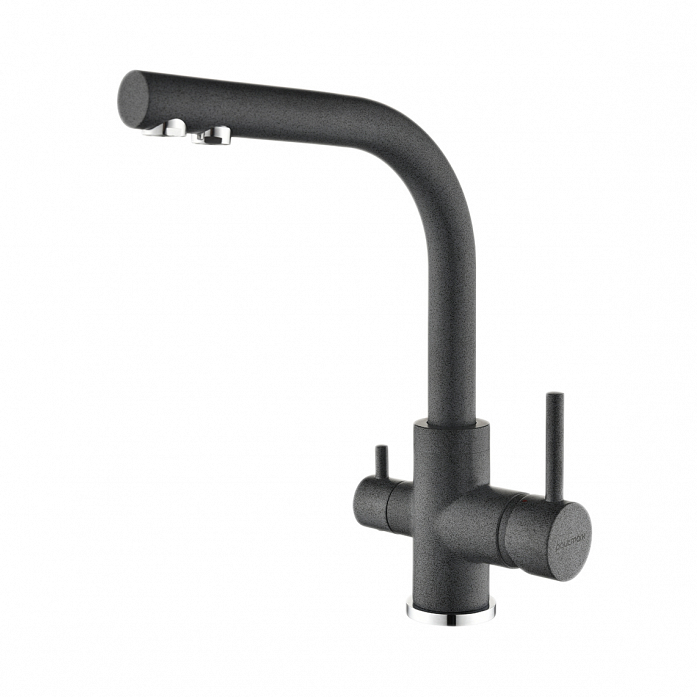 Смеситель для кухни Paulmark ESSEN, графит, Es213011-DG,