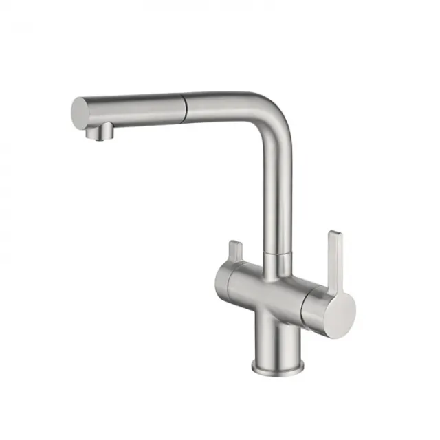 Смеситель для кухни Oulin OL - 8026 Satin