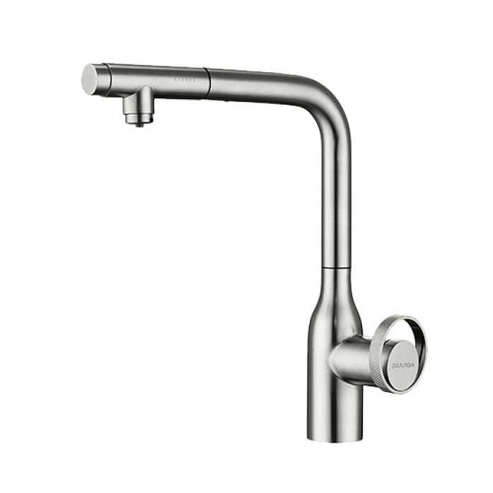 Смеситель для кухни Paulmark URBAN, брашированная сталь, Ur213104-BS, -Starke