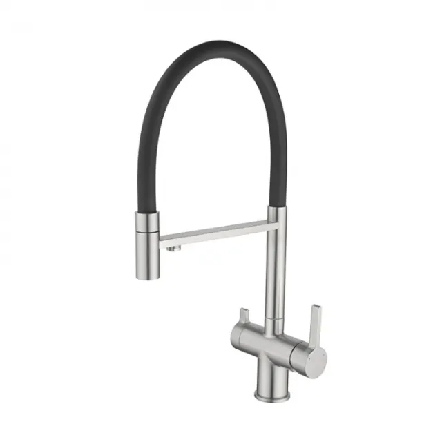 Смеситель для кухни Oulin OL-8024 Satin