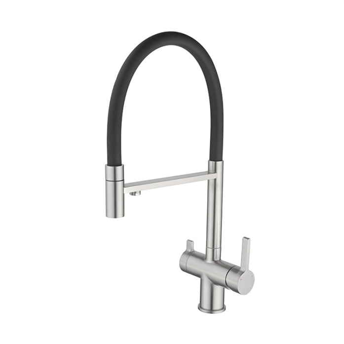 Смеситель для кухни Oulin OL-8024 Satin