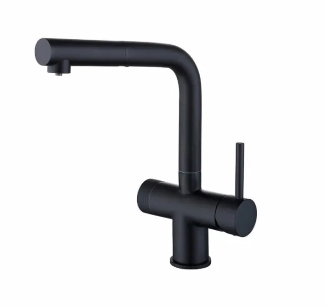 Смеситель для кухни Emar ЕС - 7026 Black